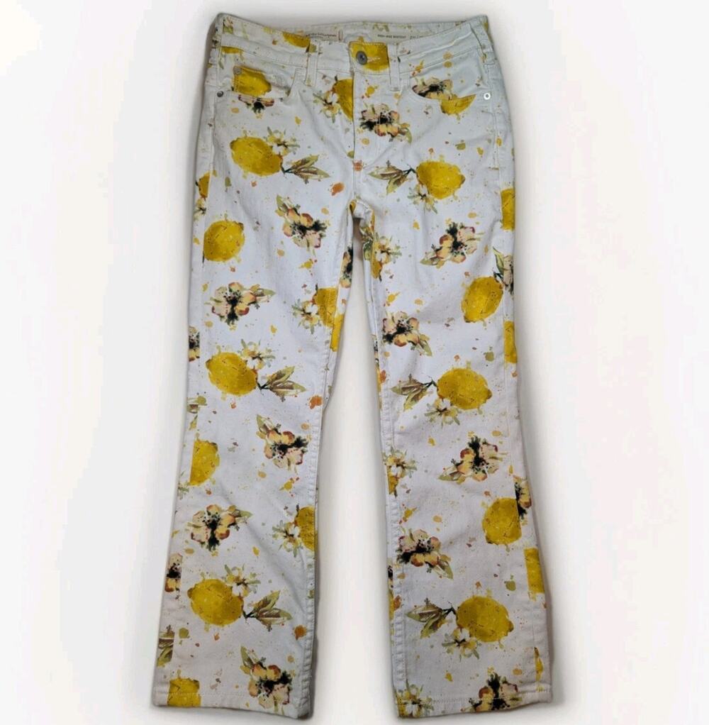 Pilcro and the Letterpress Lemon Grove Cropped Bootcut 27 Anthropologie